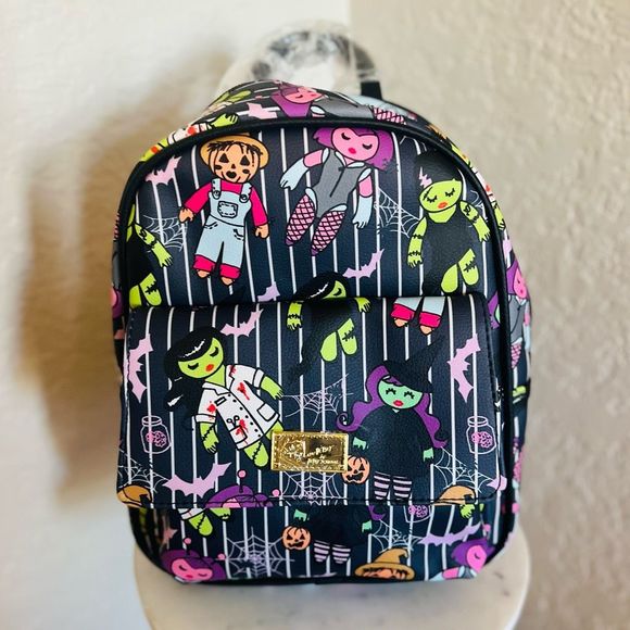 LUV BETSEY BY BETSEY JOHNSON Mid Size Backpack
Bag, Spooky Dolls, Halloween, NWT - Picture 2 of 16